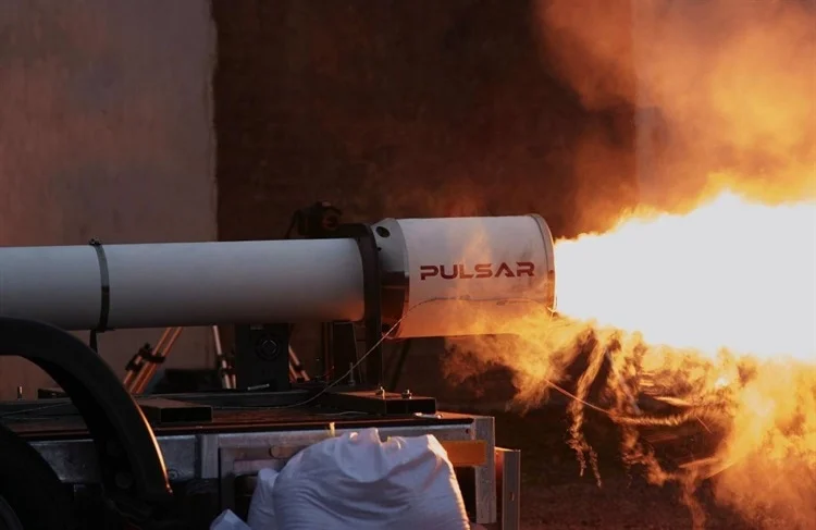 Pulsar fusion demonstrates green hybrid rocket
